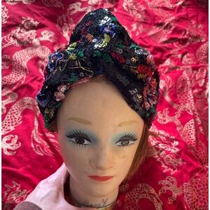 Zara Sequined Turban